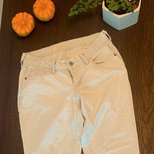 Old Navy stripped boyfriend jean (Size 0)